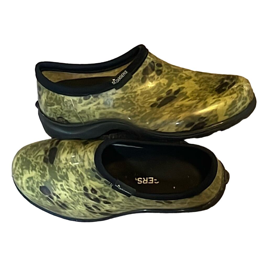 Sloggers Green Waterproof Garden Shoes. 8